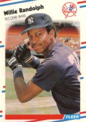 1988 Fleer Baseball Cards      218     Willie Randolph